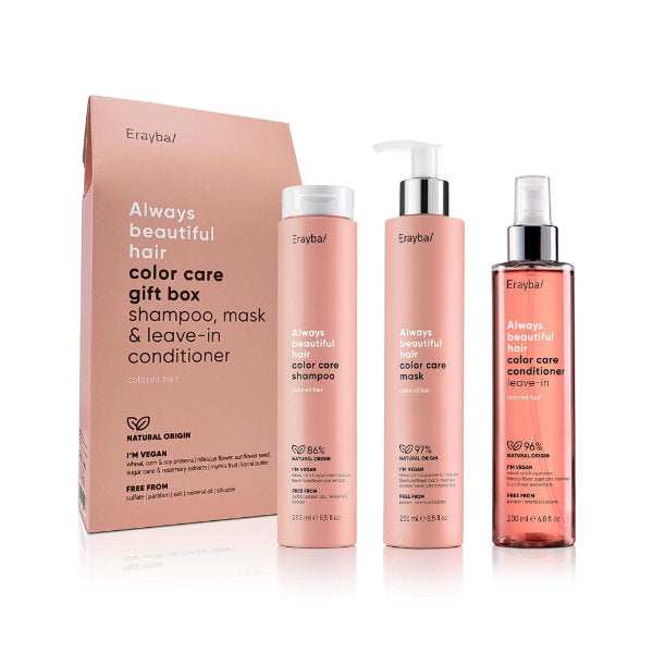 Erayba colour care set shampoo mask leave-in conditioner - British product