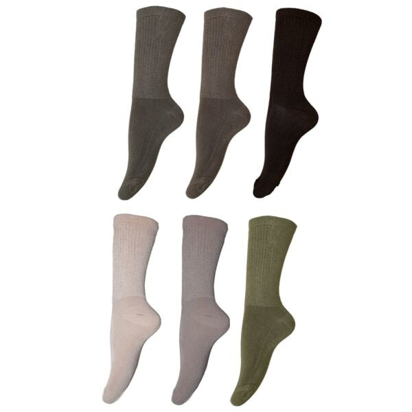 Mens Bamboo Non-Binding Extra Wide Socks (6 Pairs) (6-11) GOODS Superdrug   