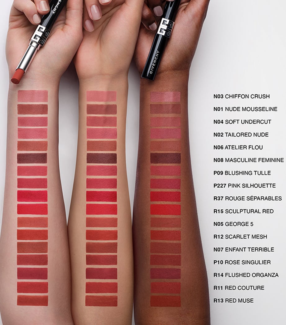 Givenchy Le Rouge Velvet Matte Lipstick, UK version