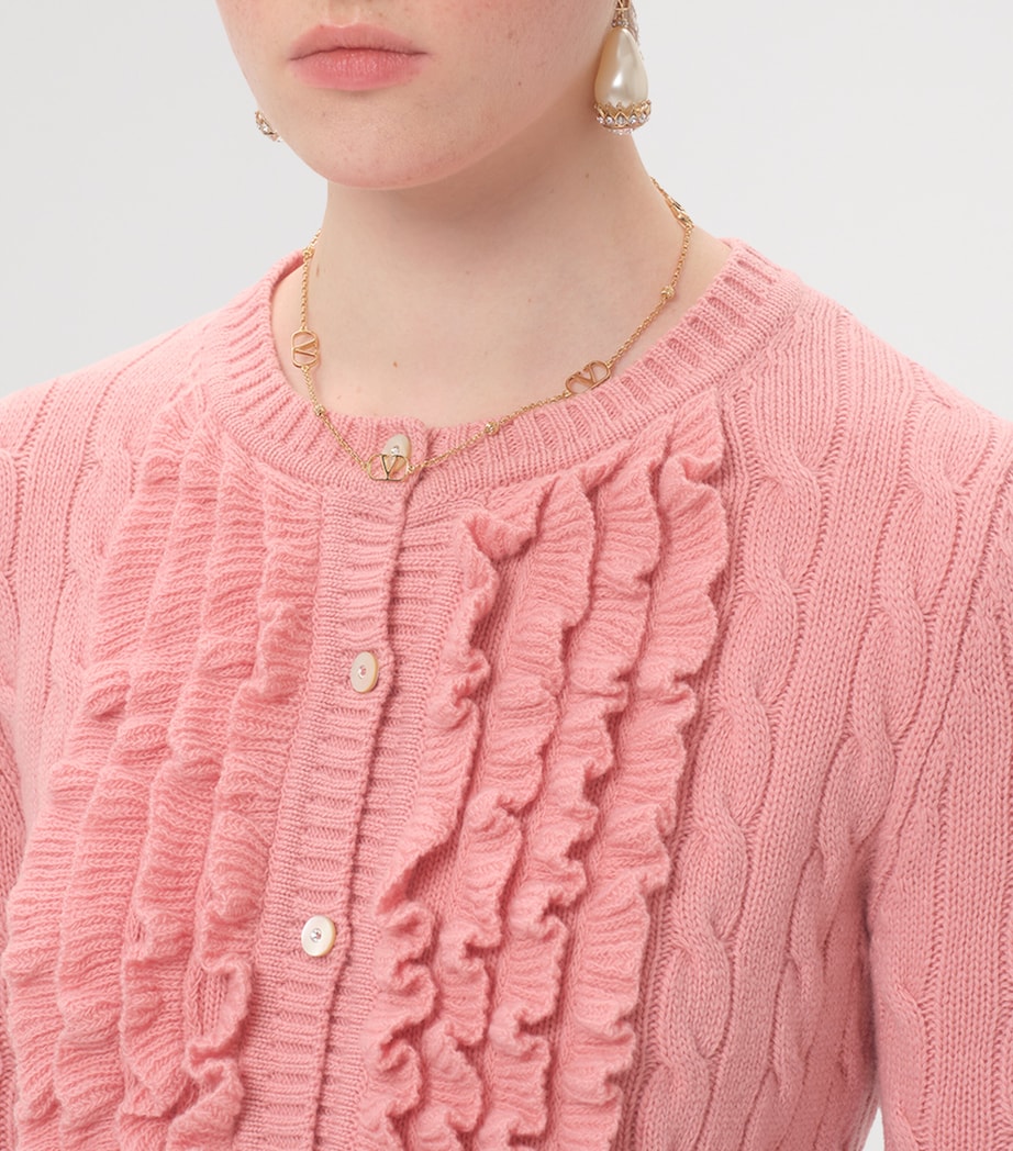 Valentino Garavani VLogo gold-tone necklace (British brand)
