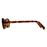 Miu Miu MU04ZS brown oval sunglasses (British brand)