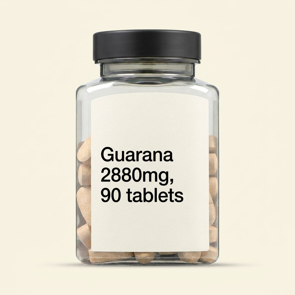 Holland & Barrett medium strength guarana 90 tablets, UK version