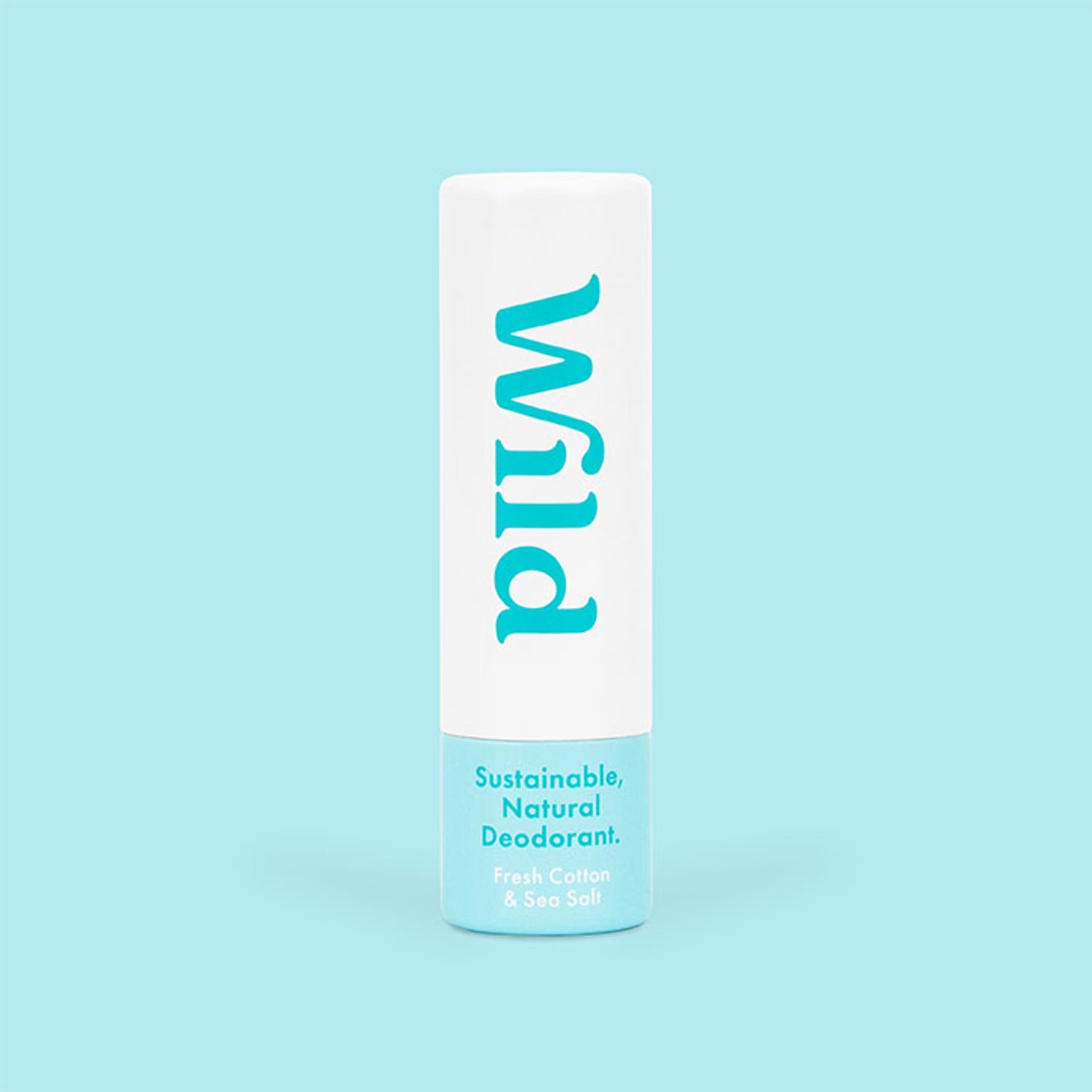 Wild Fresh Cotton and Sea Salt Deodorant 16g (British brand)