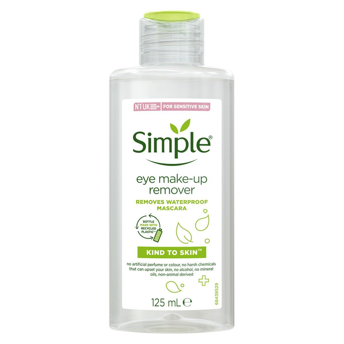 Simple Kind to Skin Eye Make-Up Remover 125ml Make Up & Beauty Accessories Boots   