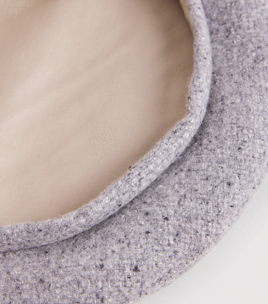 Eleventy Silk-Cashmere Beret (British brand)