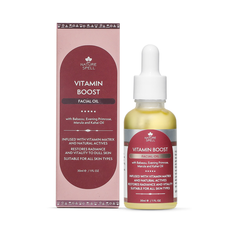 Nature Spell Vitamin Boost facial oil 30ml - British product