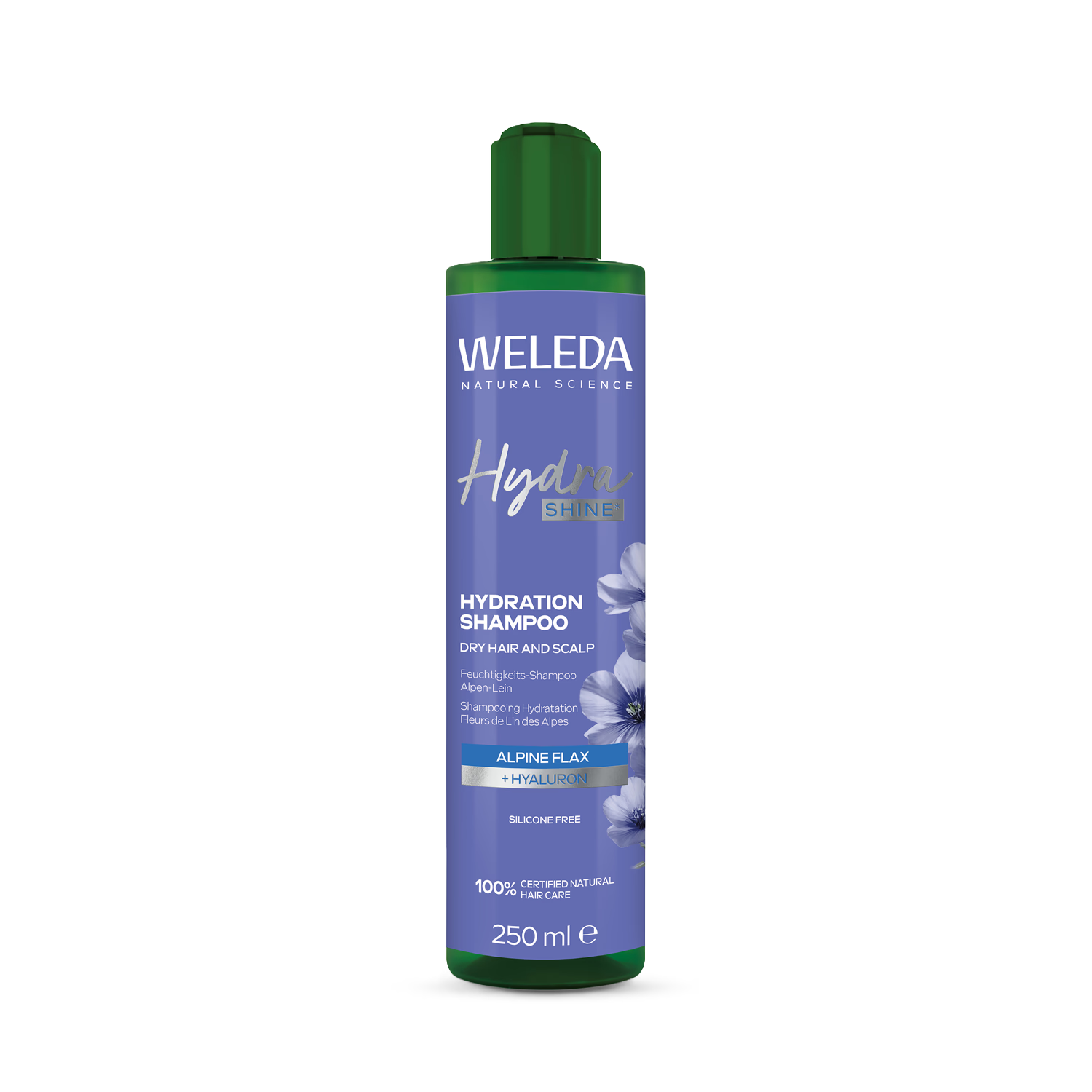 Weleda Hydra Hair Care Shampoo 250ml, imported from the UK