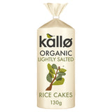 Kallo Organic Lightly Salted Wholegrain Rice Cakes GOODS ASDA   