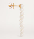 Sophie Bille Brahe 3.2cm pearl drop earrings - British product
