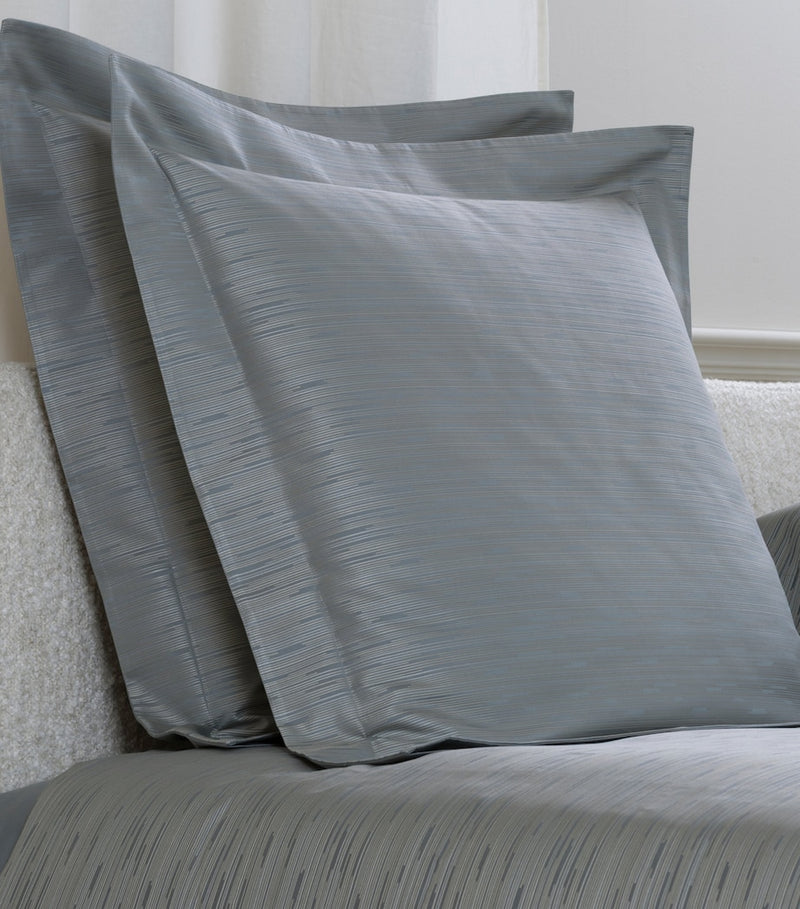Frette Stardust jacquard square pillowcase 65cm, imported from the UK