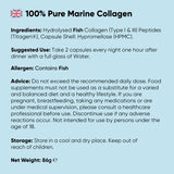 WeightWorld Pure Marine Collagen 120 capsules, imported from the UK