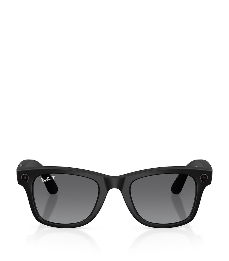 Ray-Ban Meta Wayfarer smart sunglasses with 12MP camera (British brand)