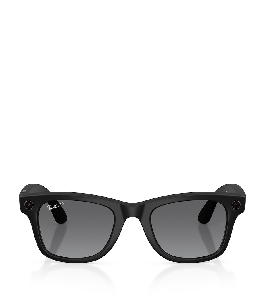 Ray-Ban Meta Wayfarer smart sunglasses with 12MP camera (British brand)