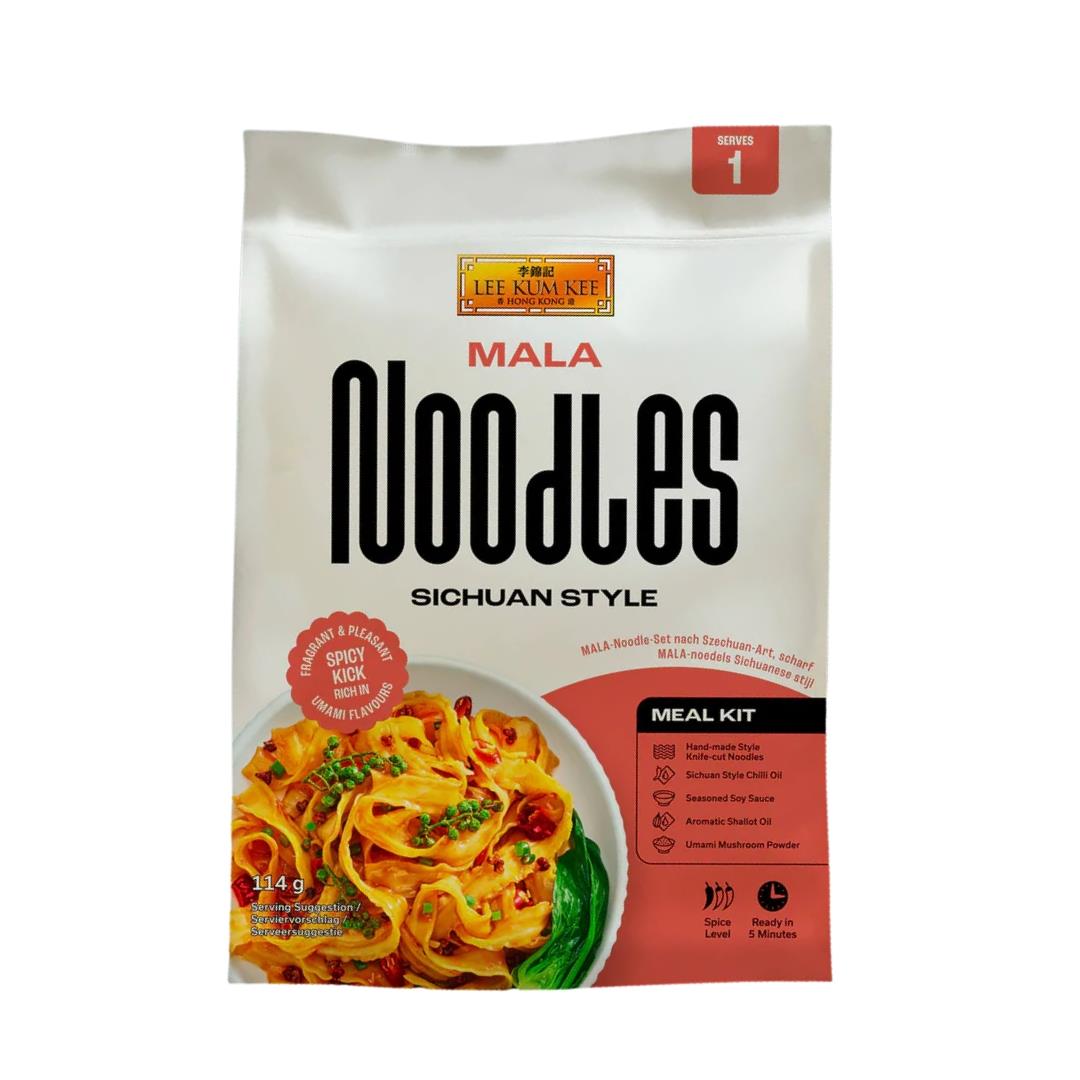 Lee Kum Kee Sichuan Style Mala Noodles Kit, UK version
