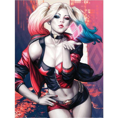 Superdrug DC Comics Blow Harley Quinn Print- Buy online at McGrocer