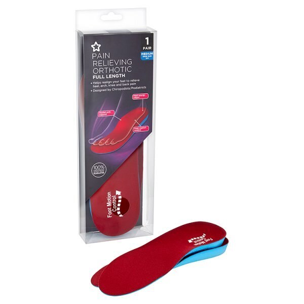 Superdrug Full Length Orthotic Insole Medium (Size 6 to 8)