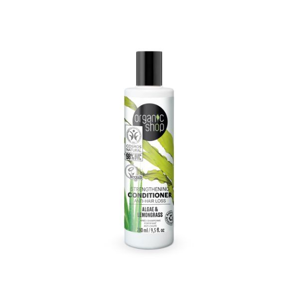 Organic Shop strengthening conditioner anti-hair loss 280ml - British product