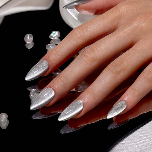 Bluesky cat eye gel polish Silver Moonstone 10ml, imported from the UK