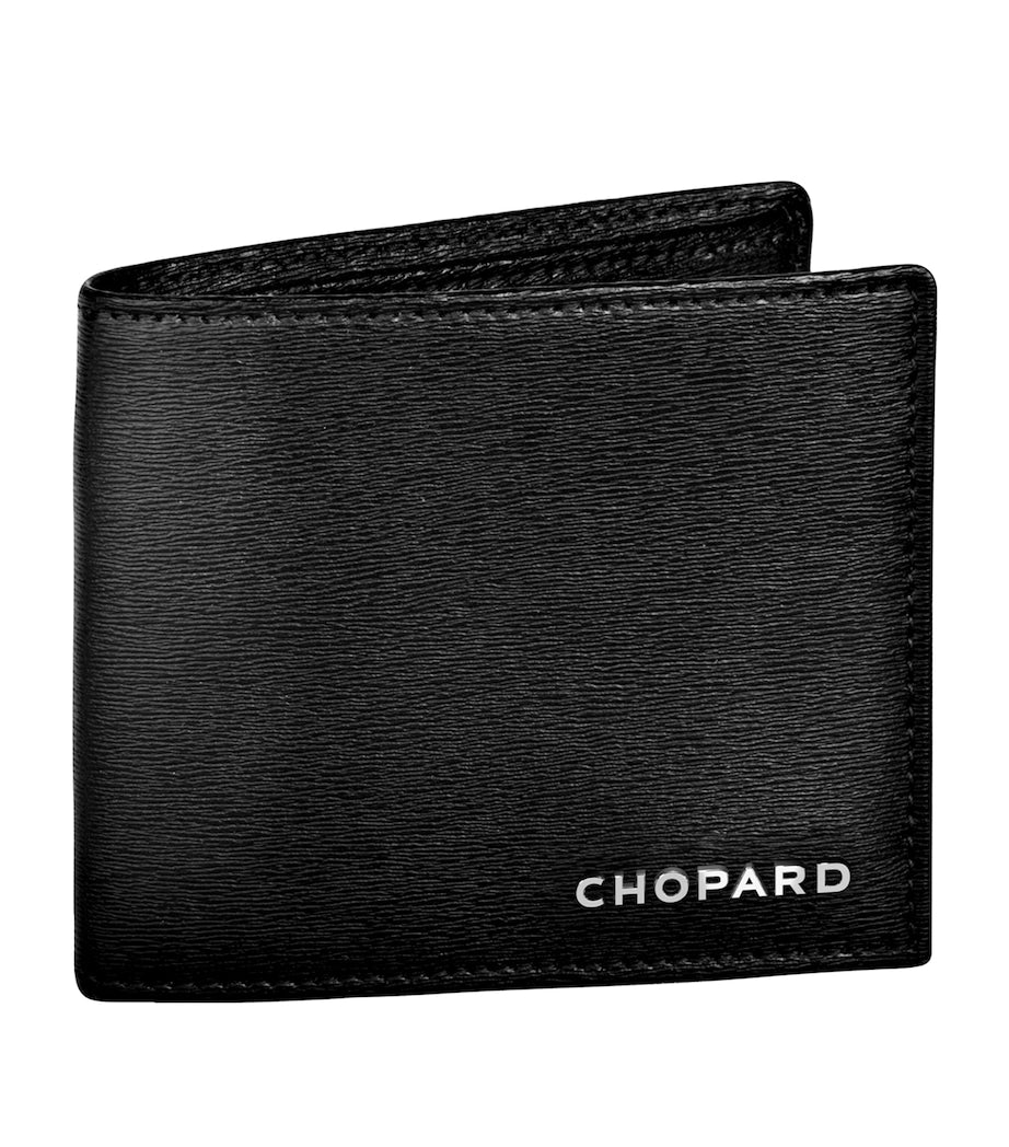 Chopard leather bifold wallet grained calfskin - British product