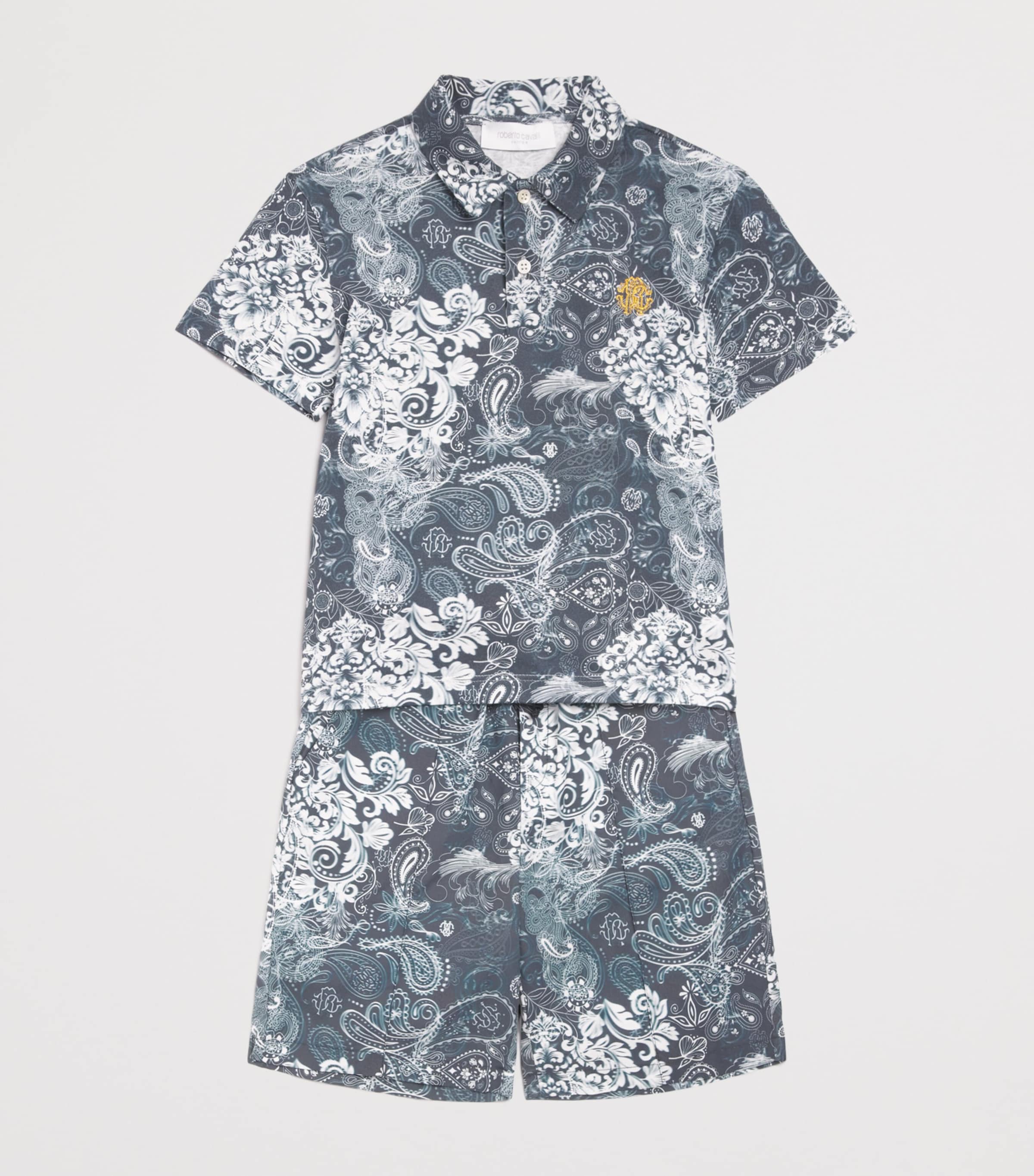 Roberto Cavalli cotton polo shirt kids 4-14 years, imported from the UK
