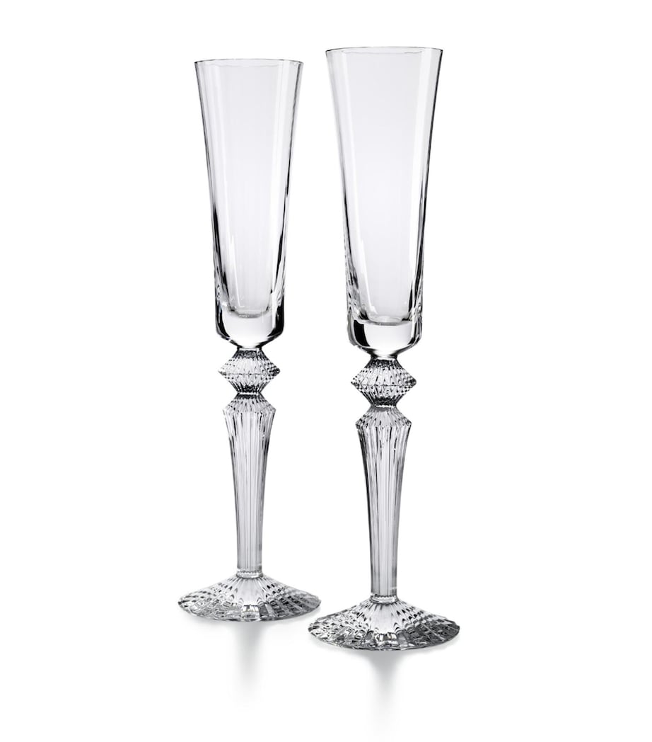 Baccarat Mille Nuits Flutissimo Champagne Glasses Set of 2 170ml - British product