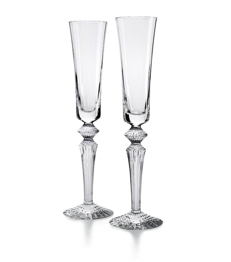Baccarat Mille Nuits Flutissimo Champagne Glasses Set of 2 170ml - British product