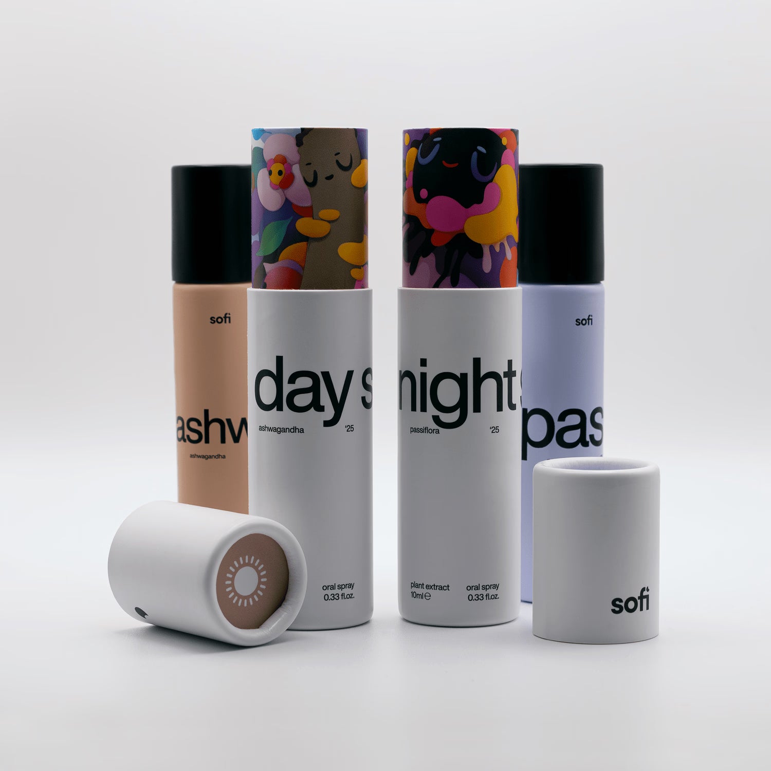 sofi night+day oral spray duo 20ml - British product
