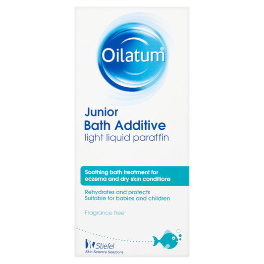 Oilatum Junior Eczema and Dry Skin Emollient Bath Additive 150ml toiletries Sainsburys   