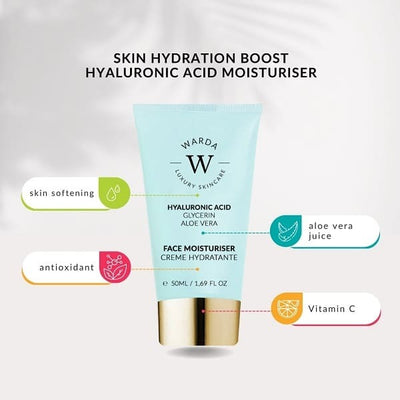 Warda Skin Hydration Boost Hyaluronsyrekrem 50 ml