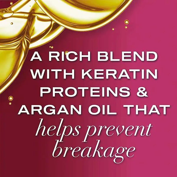 OGX Anti-Breakage Keratin Oil Conditioner 385ml, imported from the UK