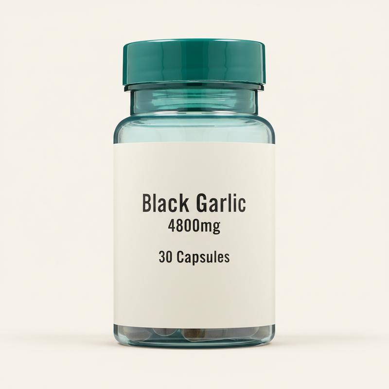 Holland & Barrett Black Garlic 30 Capsules, UK version