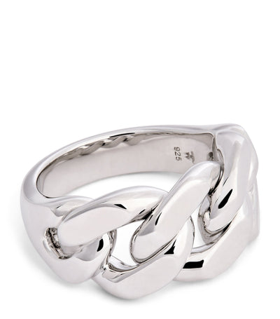 Harrods Tom Wood Sterling Silver Dean Ring- Buy online at McGrocer