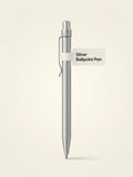 Cartier Santos ballpoint pen small brushed metal, imported from the UK
