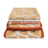 Habitat Block Print Tea Towels 3pk GOODS Sainsburys   