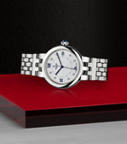 TUDOR Clair de Rose stainless steel diamond watch 34mm (British brand)