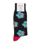 Paul Smith floral socks, UK version