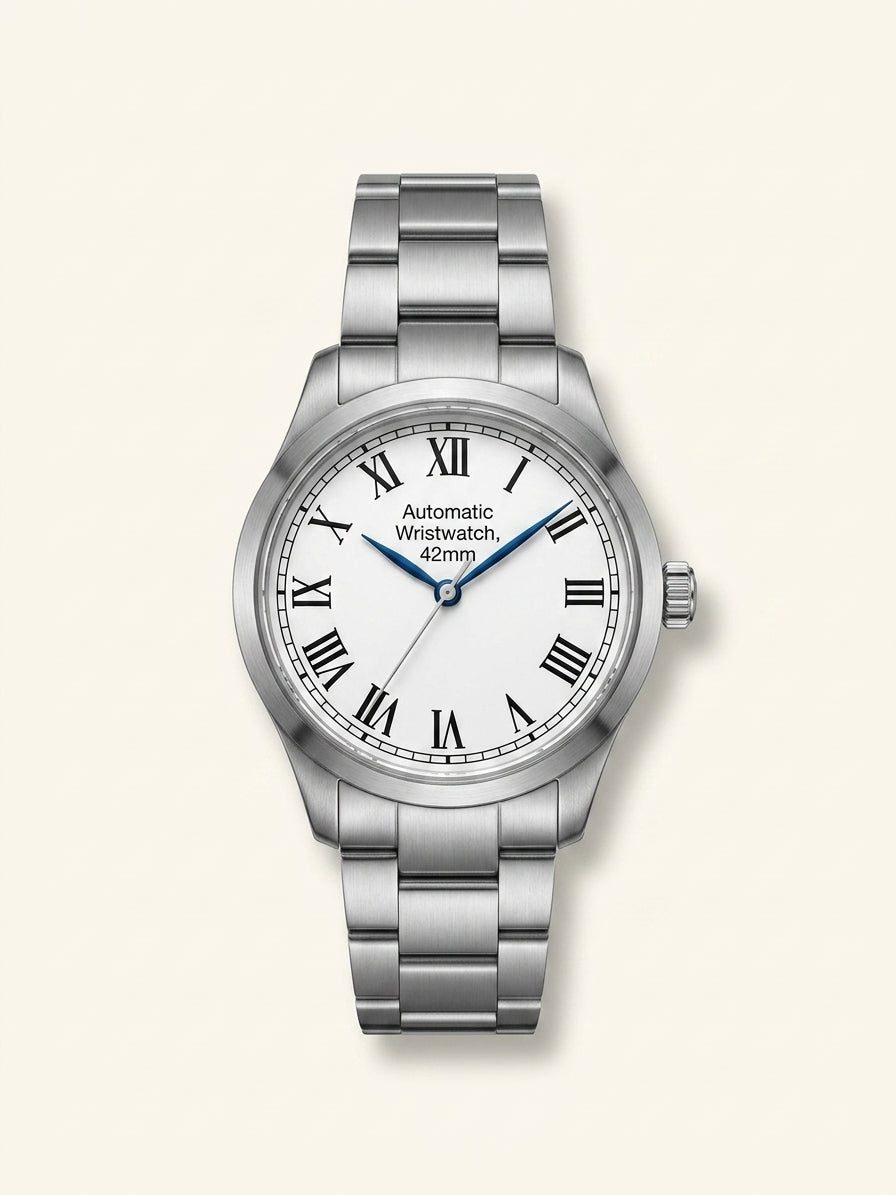 Cartier Ballon Bleu steel mechanical watch 33mm, imported from the UK