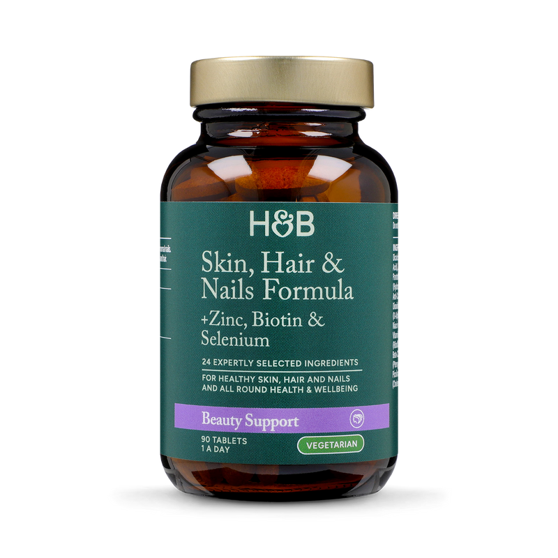 Holland & Barrett Skin Hair Nails Formula Tablets, UK version