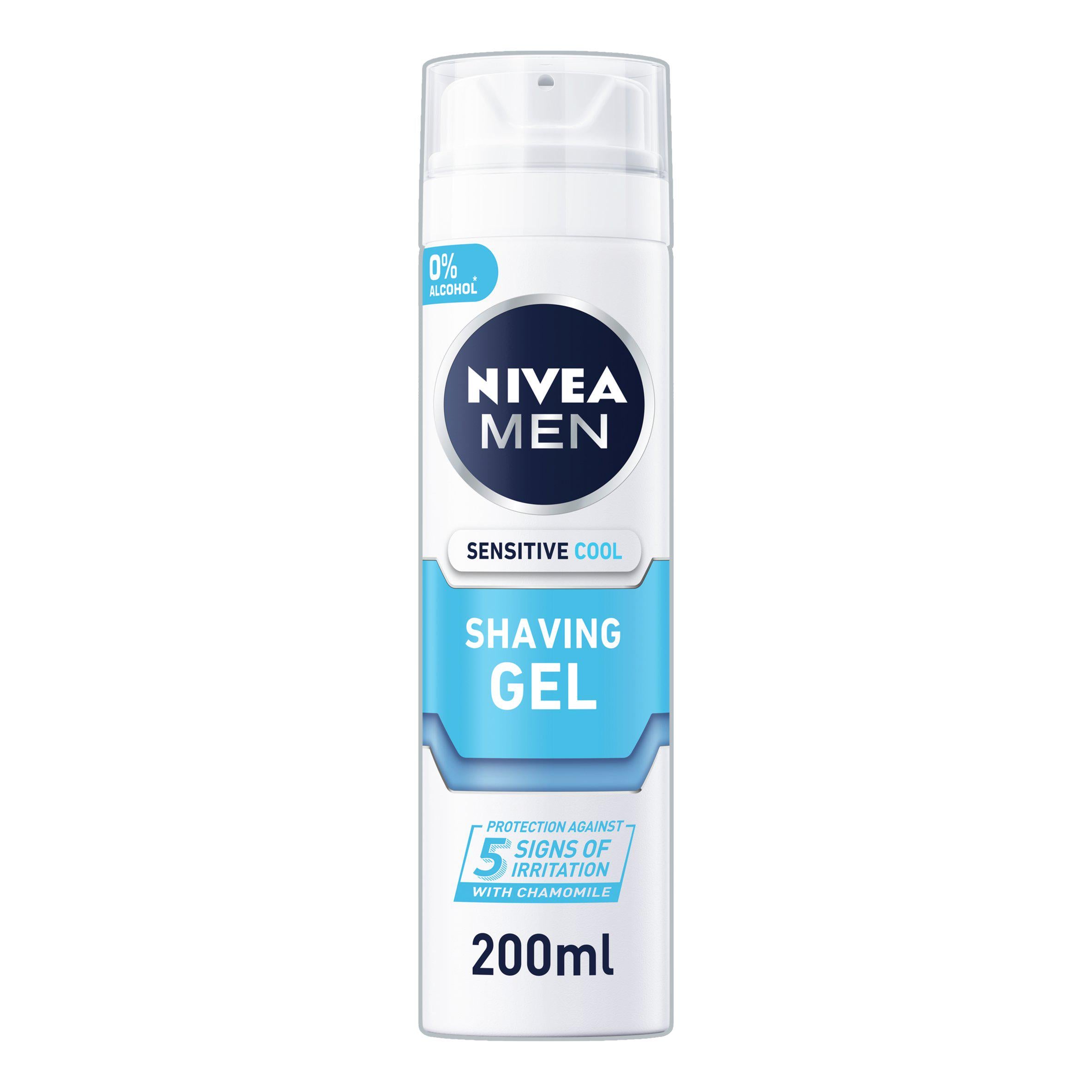 Nivea Men Sensitive Cooling Shaving Gel 200ml GOODS Sainsburys   