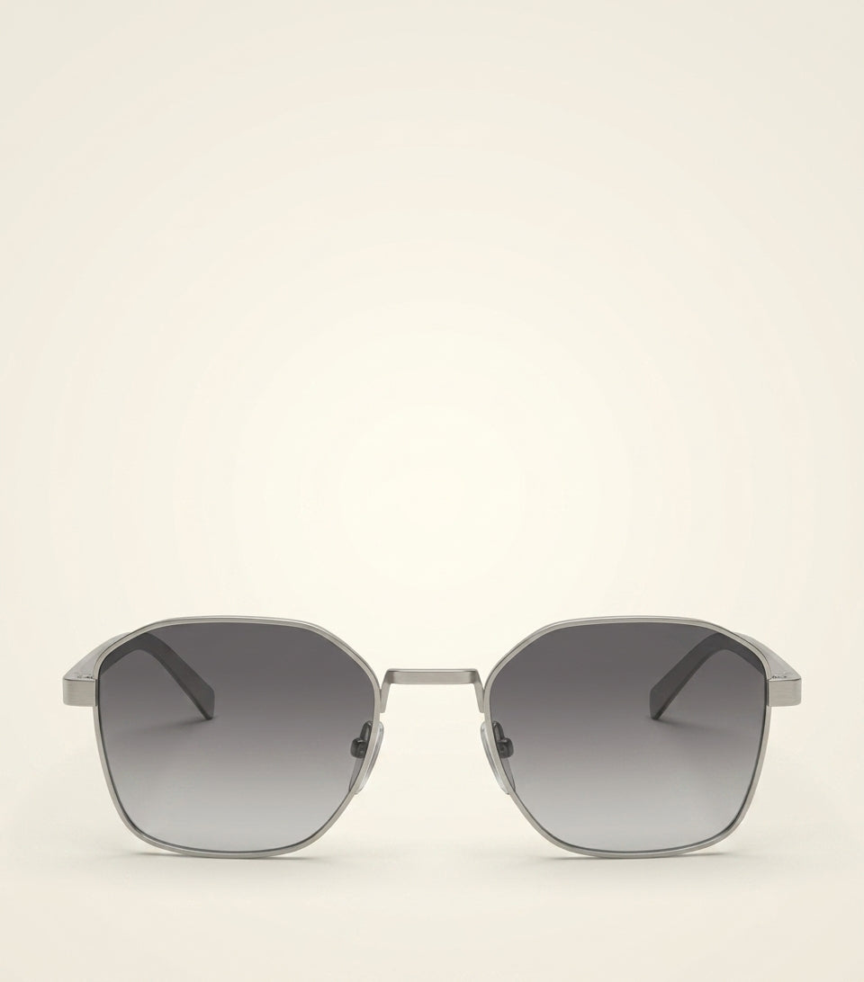 Prada sunglasses with metal geometric frame, UK version