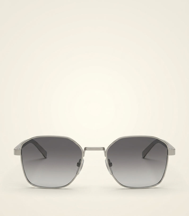 Prada sunglasses with metal geometric frame, UK version
