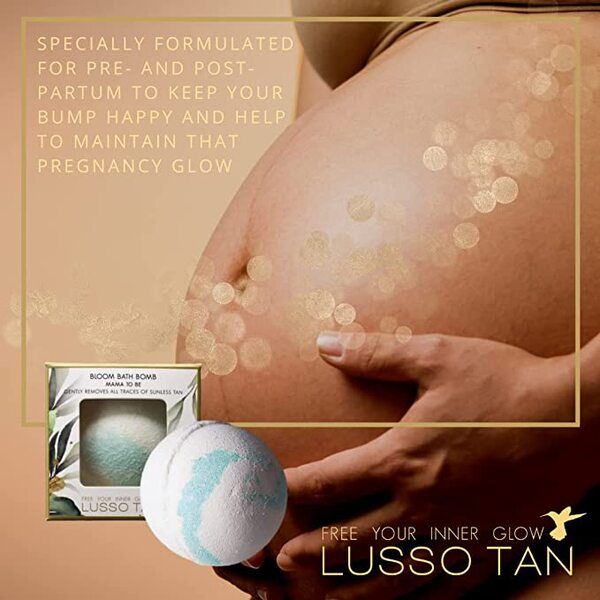 Lusso Tan Bloom Mama Tan Removing Bath Bomb 179g GOODS Superdrug   