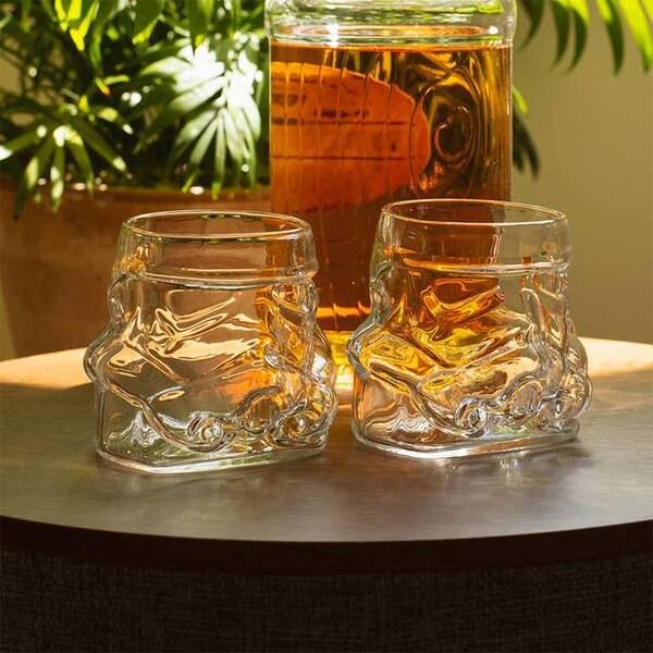 Set of 2 Original Stormtrooper Whiskey Glasses GOODS Superdrug   