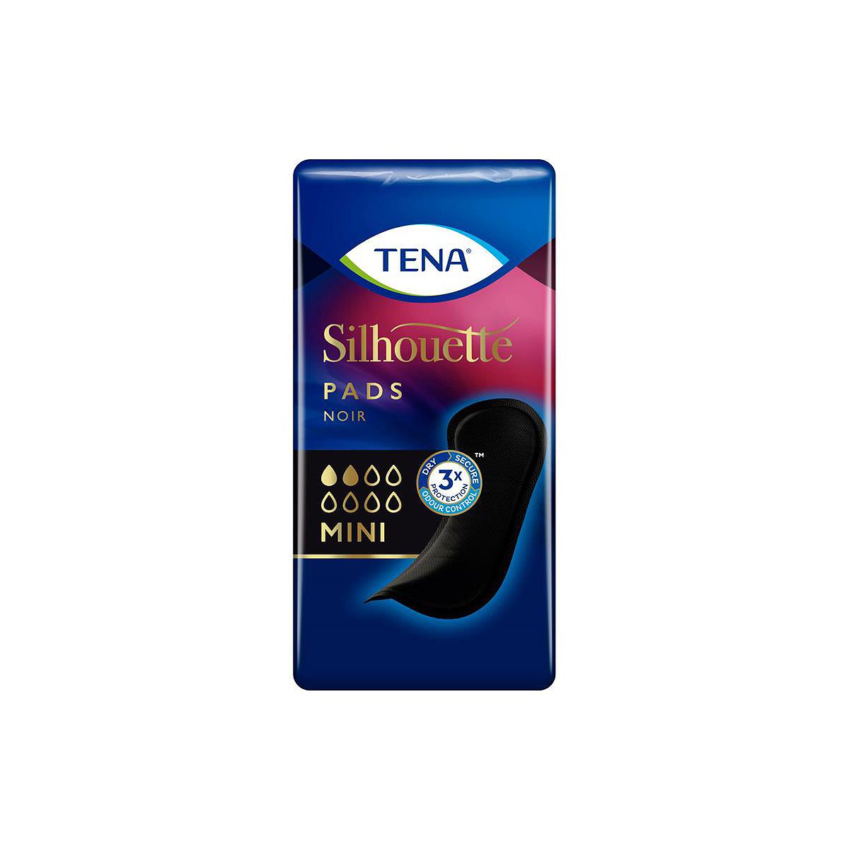 Tena Lady Silhouette Inco Pads Black - 18 Pack GOODS Boots   