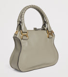 Chloé leather Marcie top-handle bag small, imported from the UK