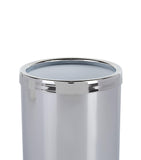 Zodiac Cylinder Chrome toothbrush holder (British brand)