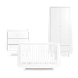 SnuzKot Skandi 3 Piece Nursery Furniture Set - White GOODS Boots   