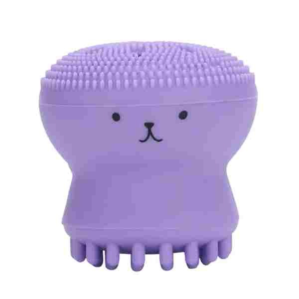 LUVYAH Cosmetics octopus cleansing brush purple - British product