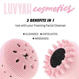 LUVYAH Cosmetics octopus cleansing brush purple - British product