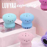 LUVYAH Cosmetics octopus cleansing brush purple - British product